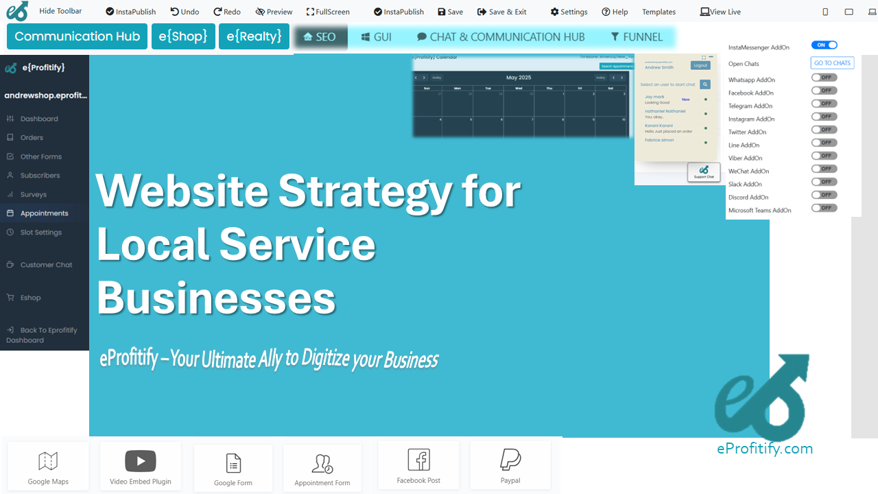 Website Strategy for Local Service Businesses